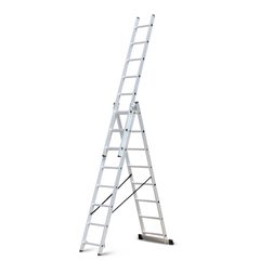 žebřík hliníkový třídilný 3x11 Procraft PLA3.704 | PLA3.704 Procraft