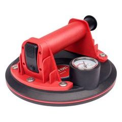 EXTOL PREMIUM přísavka s manuální pumpou a manometrem, O 200mm/130kg, 8863110
