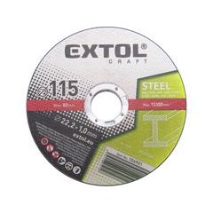 EXTOL CRAFT kotouče řezné na kov, 5ks, O 115x1,0x22,2mm, 106901