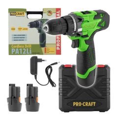 Aku vrtací šroubovák Procraft PA12Li | PA12Li Procraft