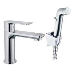 Umyvadlová baterie s bidetovou sprškou MIXXUS PREMIUM ALEX 001-SH (NUT) | ALEX 001-SH (NUT) Procraft