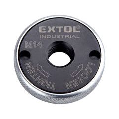 EXTOL INDUSTRIAL matice rychloupínací pro úhlové brusky, click-nut, M14, 8798050