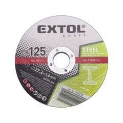 EXTOL CRAFT kotouče řezné na kov, 5ks, O 125x1,6x22,2mm, 106920
