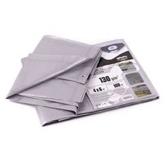 Plachta 130g ŠEDÁ 4x6m