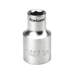 FORTUM hlavice nástrčná 1/2", 9mm, L 38mm, 61CrV5, 4700409
