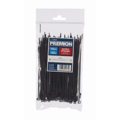 Premion PREP00022 Stahovací pásky černé 3,6 x 140mm 100ks