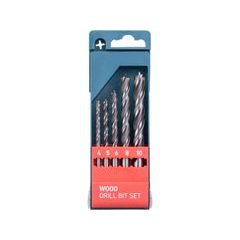 EXTOL PREMIUM vrtáky do dřeva, sada 5ks, O 4-10mm, CrV, 8801220