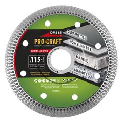 Diamantový řezný kotouč Ceramic PRO Procraft DM115 | DM115 Procraft