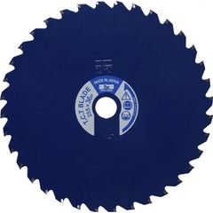 TECOMEC ocelový nůž pro křovinořezy - 255 mm / 36 zubů / Ø 25.4 mm, OREGON