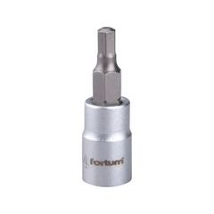 FORTUM hlavice zástrčná 1/4" imbus, H 4, L 38mm, 4701604