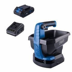 Scheppach C-GSP800-X-SET S 20 V IXES aku rozmetadlo + 2Ah baterie + nabíječka 2,4 A