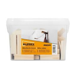 Klínky dřevěné SM 80x25x10-3, 150ks