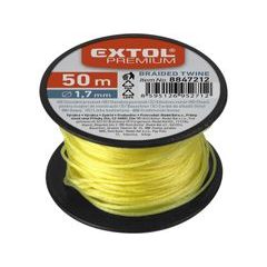 EXTOL PREMIUM provázek stavební, 1,7mm, 50m, žlutý, 8847212
