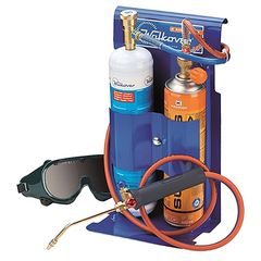 Sada na sváření KEMPER 555D, přenosný mini autogen, 1x kartuš PB SUPERGAS 600 ml, 1x kyslík, 110 bar
