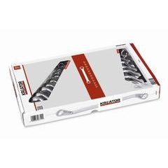 Kreator KRT500006 Sada oboustranných očkových klíčů 6-32mm - 12ks