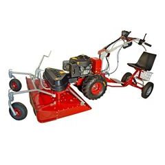 Pohonná jednotka Panter FD3-500 s řízenou sedačkou BPR a dvounožovým mulčovačem M121