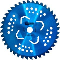 Nůž křovinořezu (kotouč) (D255*25.4) 40T pobedit (blue) PROCRAFT | H/P-3/B Procraft