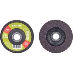 EXTOL CRAFT kotouč lamelový šikmý korundový, O125mm, P60, 903313