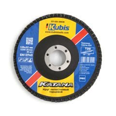 Kotouč lamenovýТ29 Р60, 125*22 мм, Zirconia KATANA ocel/nerez | 07-00-3906 Kubis