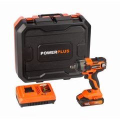 Powerplus POWDP20160 Aku rázový utahovák 1/2" 20V SET