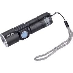 EXTOL LIGHT svítilna 150lm, zoom, USB nabíjení, XPE 3W LED, 43135