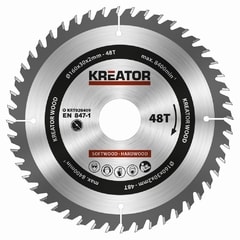 Kreator KRT020409 Pilový kotouč na dřevo 160mm, 48T