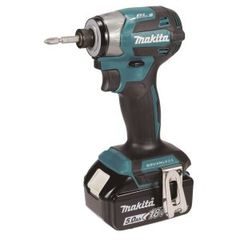 Makita DTD173RTJ - Aku rázový šroubovák 1/4" Li-ion LXT 18V/5,0Ah, Makpac