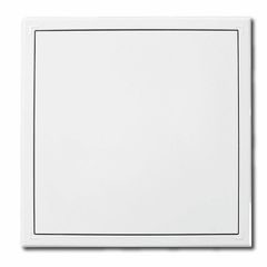 Revizní dvířka kovová 150x150 s tlačným zámkem bílá