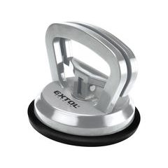 EXTOL PREMIUM přísavka jednodílná kovová, O 118mm, nosnost max. 50kg, 8863100