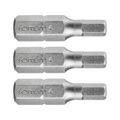 FORTUM hrot imbus sada 3ks, H 4x25mm, S2, 4741505