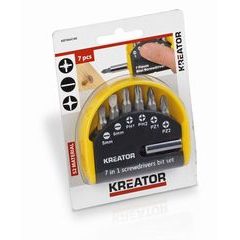 Kreator KRT064100 Sada bitů 7 ks PZ/FL/PH