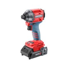 EXTOL PREMIUM utahovák rázový 1/4" aku SHARE20V, BRUSHLESS, 2Ah, 8891814
