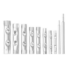 Klíče trubkové 6-22, 10ks