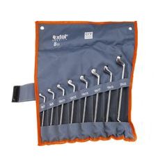 EXTOL PREMIUM klíče očkové, sada 8ks, 6-22mm, CrV, 6219