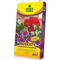 PF Substrát pro muškáty pelargonie 40 L