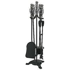 Sada krbového nářadí Homefire FT23SB, 5-dílná, poniklovaná, 66cm