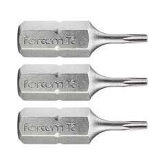 FORTUM hrot TORX, sada 3ks, T 6x25mm, S2, 4741406
