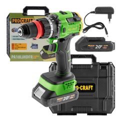 Aku vrtací šroubovák Procraft PA18LiH DFR | PA18LiH DFR Procraft