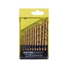 EXTOL CRAFT vrtáky do kovu, sada 13ks, O 1,5-6,5mm, HSS, 1113A