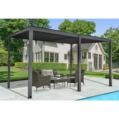Riwall PRO RMBP 13 x 10 Anthracite bioklimatická pergola ( 4 x 3 m )