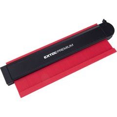 EXTOL PREMIUM šablona obrysová uzamykací, 256mm,s magnety, 8825120