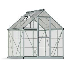 Palram - Canopia Hybrid 6' x 6' polykarbonátový skleník (185 x 185 cm)
