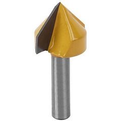 Fréza do dřeva stopka 8x25,4mm / V profil