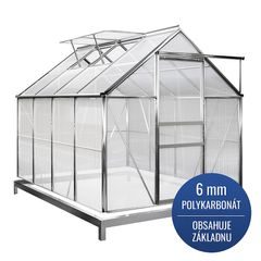 Zahradní skleník 250x190x195cm