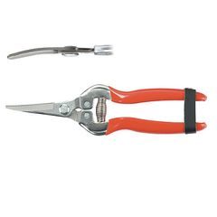 Nůžky na ovoce, 185mm 2-čepelové, zahnuté, pr. střihu 5mm,803AS