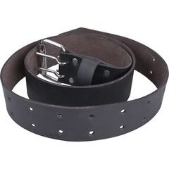 EXTOL PREMIUM opasek kožený černý, š.4,5cm x d.122cm, kovová přezka, 8858039