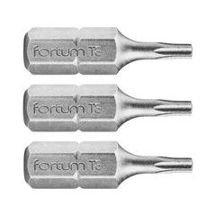 FORTUM hrot TORX, sada 3ks, T 8x25mm, S2, 4741408