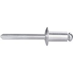 EXTOL PREMIUM nýty trhací hliníkové sada 250ks, O 6,4x12,7mm plochá hlava, 8813874