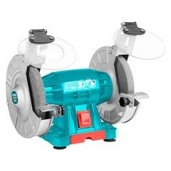 Total bruska stolní dvoukotoučová, 150W, 150mm, industrial, TBG15015