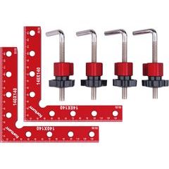 FORTUM L-svorky rohové/90° sada 2ks, 140x140mm, 4784120